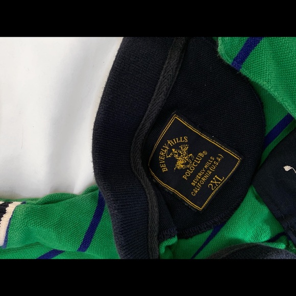 2XL polo Ralph Lauren striped tee #2 - Picture 4 of 5